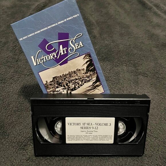 WWII Victory at Sea Volumes 1-6 VHS Collection - Picture 6 of 9